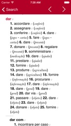 Italian-Portuguese Dictionary from Accio Captura de tela 2