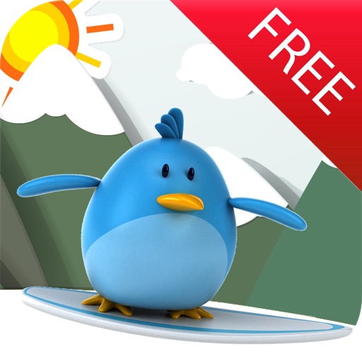 Mountain Rush - Free Addicting Snowboarding Racing Game (By Top Free Addicting Games) Icon