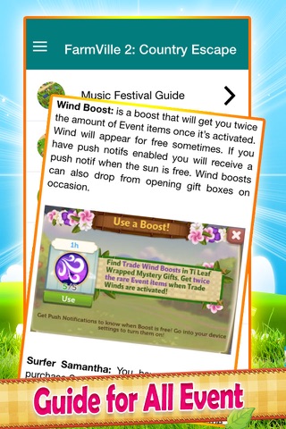 Guide for FarmVille 2 screenshot 3