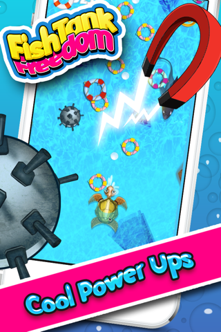 A Fish-Tank Freedom - Rescue from the Ocean's Water Free Kids Fishing Game screenshot 2