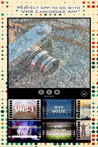 VCR Camcorder - Add Retro Camera and VHS Camcorder Effect to Video for Instagram screenshot 3