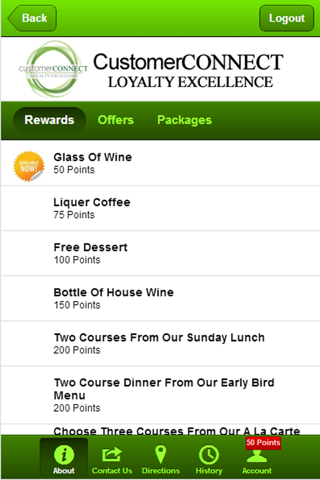 Customer Connect Loyalty screenshot 2