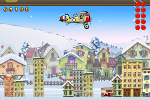 Winter Bomber Air Plane WWI - Free Version screenshot 4