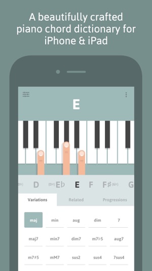 Cheeky Fingers Piano Chord Dictionary Progressions And Suggestions On The App Store
