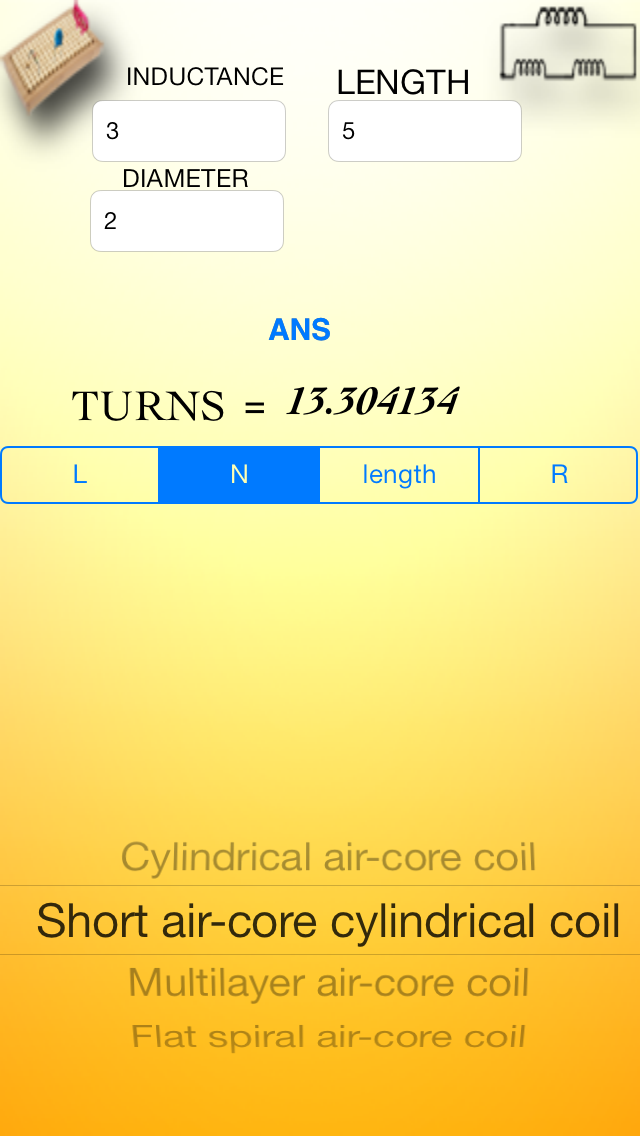 RLC Calc - Resistance Inductance Capacitor Calculator Screenshot 5