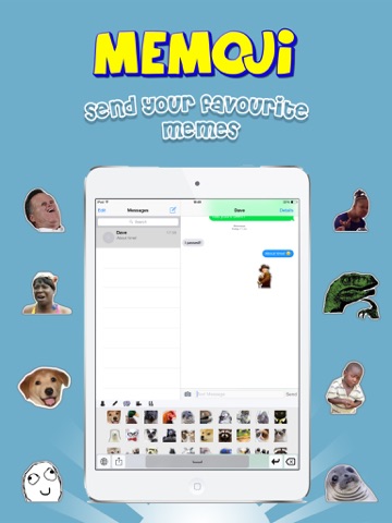 Memoji - Emoji Meme Sticker Keyboardのおすすめ画像3