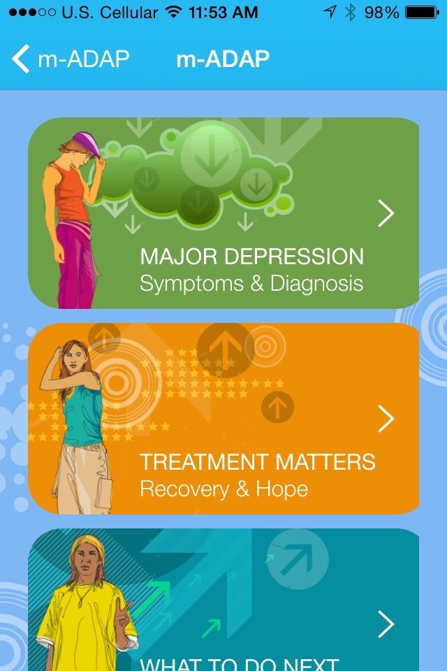 mADAP Depression Education screenshot 3