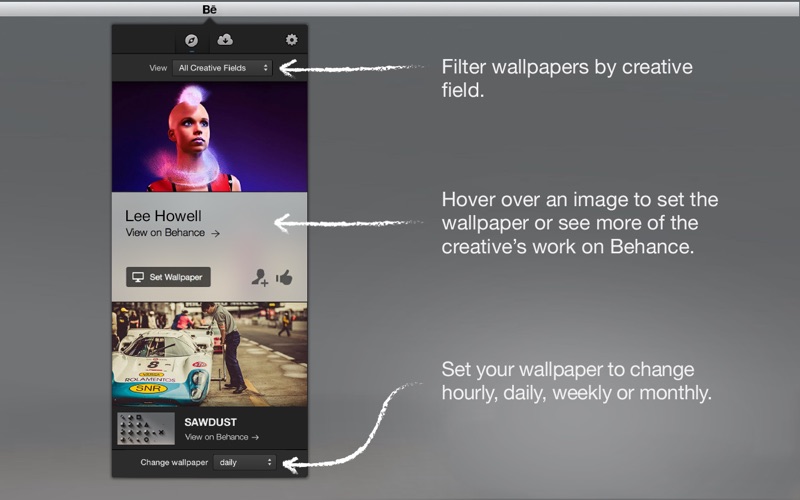 Wallpaper by Behance thumbnail 2