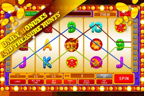 Scary Monster Slots Master: Get rich with the free epic casino game screenshot 3