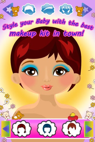 Baby Sally Makeup Salon - Free Fashion Makeover Games for Girls screenshot 3