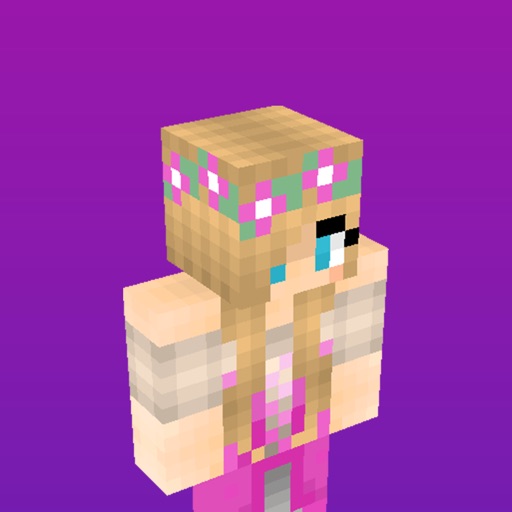 3D Girl Skins Lite for Minecraft PE Icon