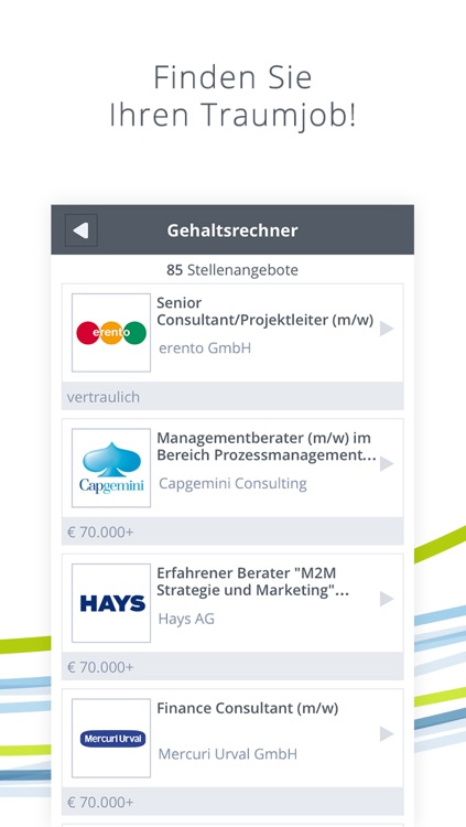 Experteer Gehaltsrechner - verdienen Sie genug? Stellenangebote & Jobs nach Gehalt finden screenshot-3