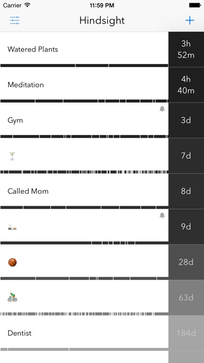 Hindsight - Time Interval & History Tracker screenshot-0