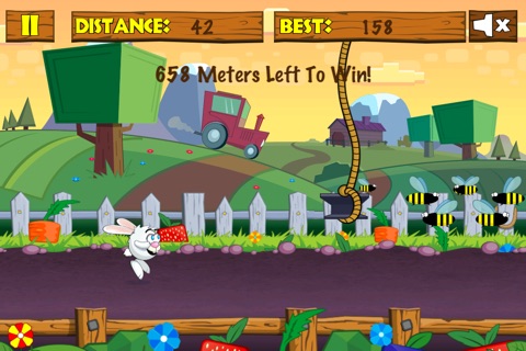 Flappy Rabbit Racing screenshot 3