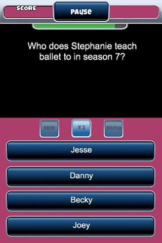 Trivia Blitz - "Full House edition" screenshot 2