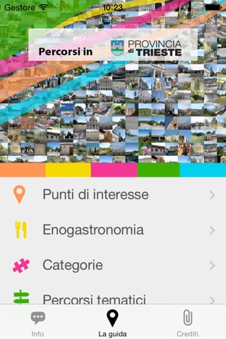 Percorsi in Provincia di Trieste (Italia) screenshot 2