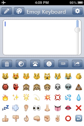 Emoji Keyboard - Save Color Text Characters Symbols Emoticons To Albums screenshot 3