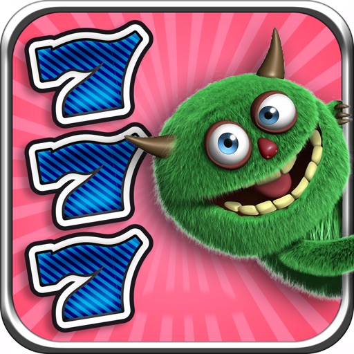 All Slots Machine 777 - Monsters Want Some Candy Edition with Prize Wheel, Blackjack & Roulette Games iOS App