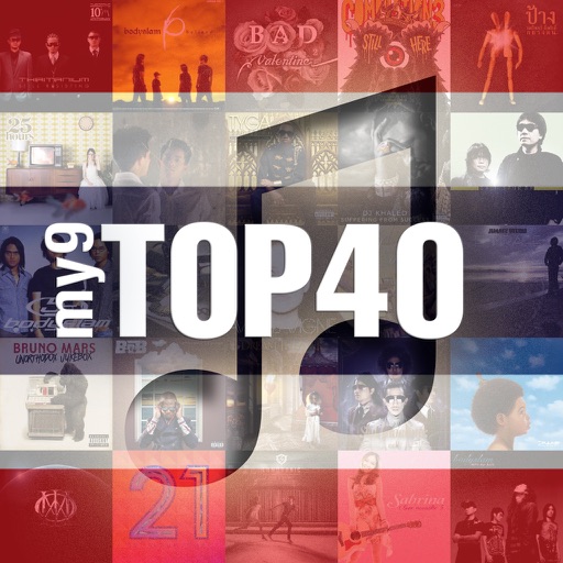 my9 Top 40 : TH ชาร์ตเพลงฮิต iOS App