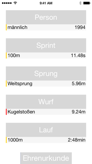 Bundesjugendspiele Punkterechner(圖2)-速報App