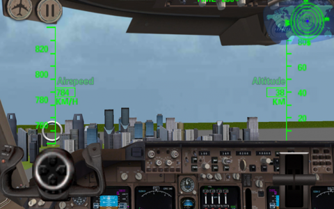 3D Airplane flight simulator screenshot 4