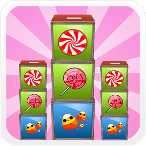 Candy Crate Tower Stacking Pro icon