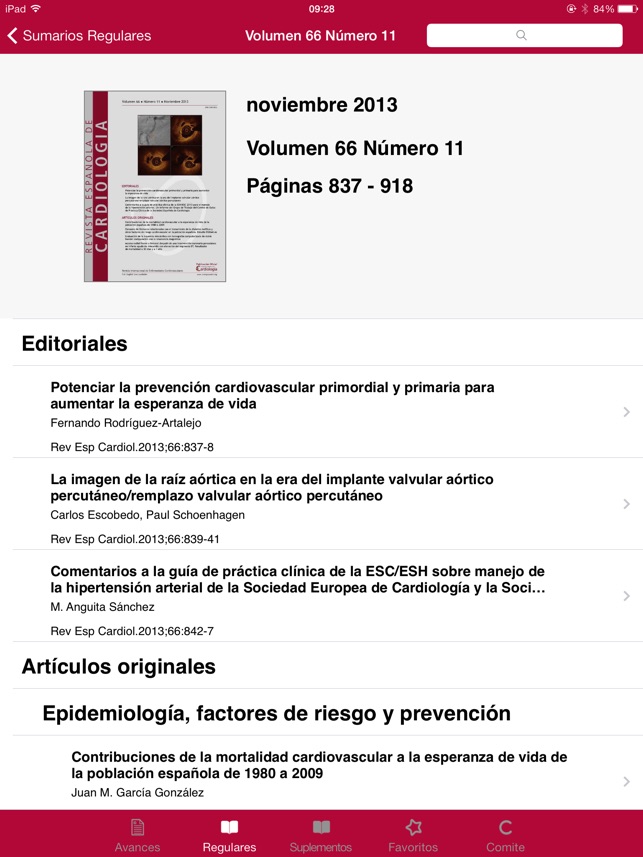 Revista Española de Cardiología