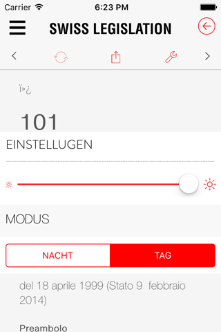 Swiss Legislation screenshot 4