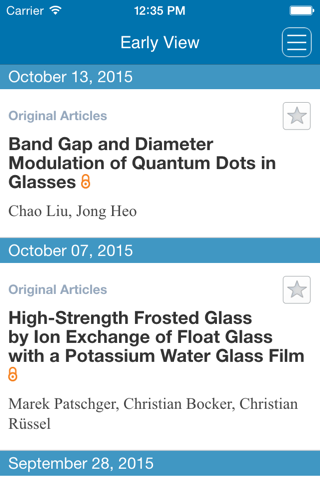 International Journal of Applied Glass Science screenshot 4