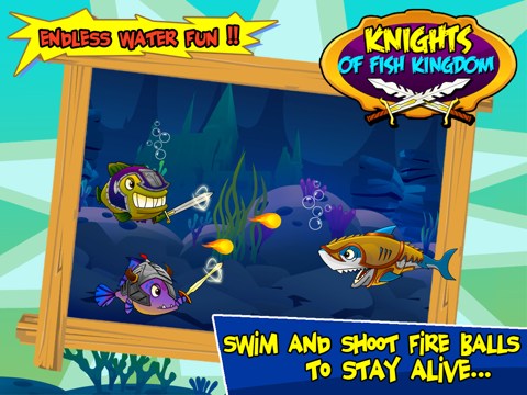 Knight of Fish Kingdom Battle Rage Pro  - Newest Games Of Fishies vs Shark War for kidsのおすすめ画像3