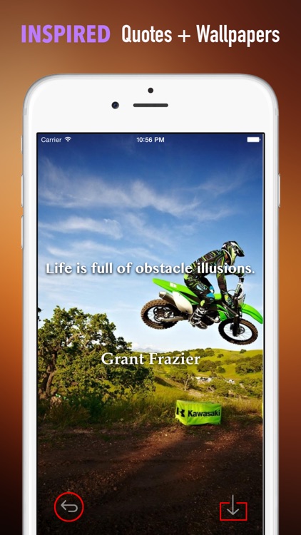 Motorcycle Racing Wallpapers HD: Quotes Backgrounds with Design Pictures screenshot-4