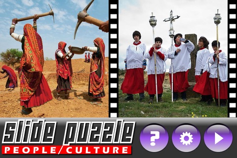 Slide Puzzle People And Culture screenshot 2