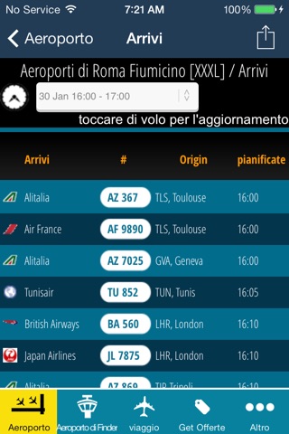 Airport (all) + flight tracker screenshot 4