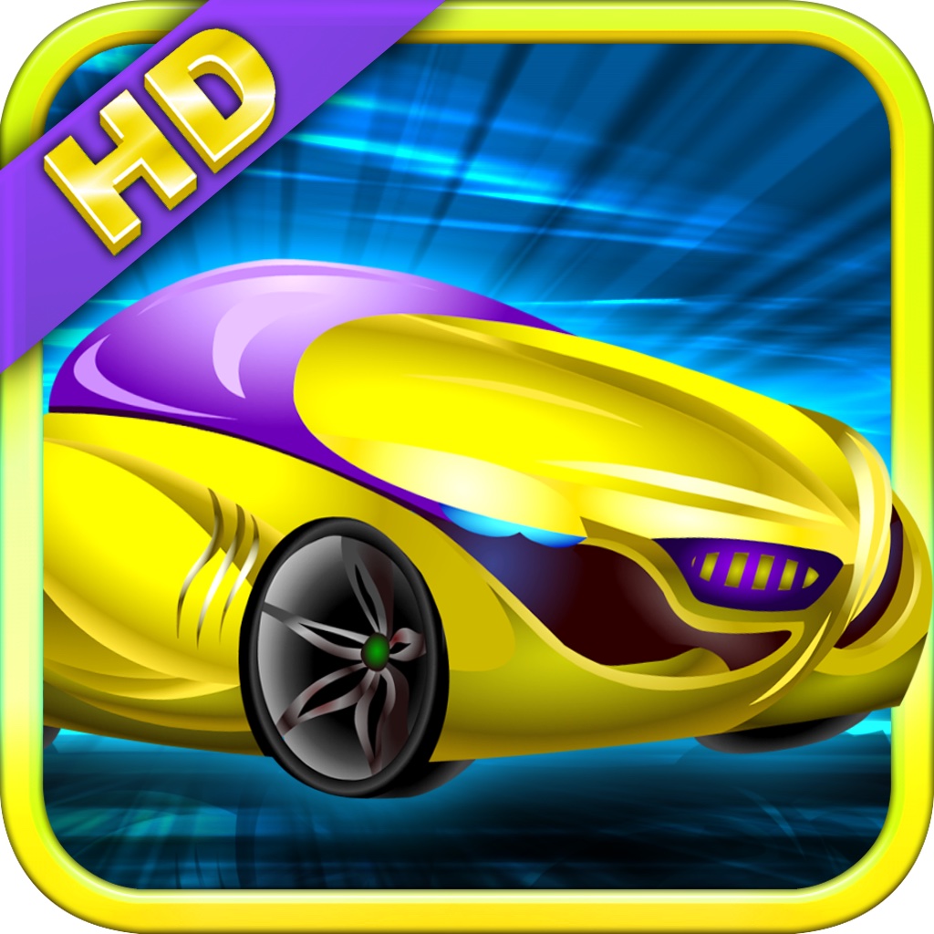 Neon Car Race - Extreme Racing Free icon
