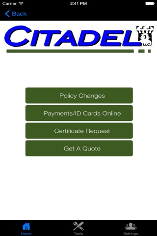 Citadel Insurance Associates screenshot 3