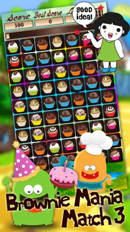 Game screenshot Brownie Mania Match 3 hack