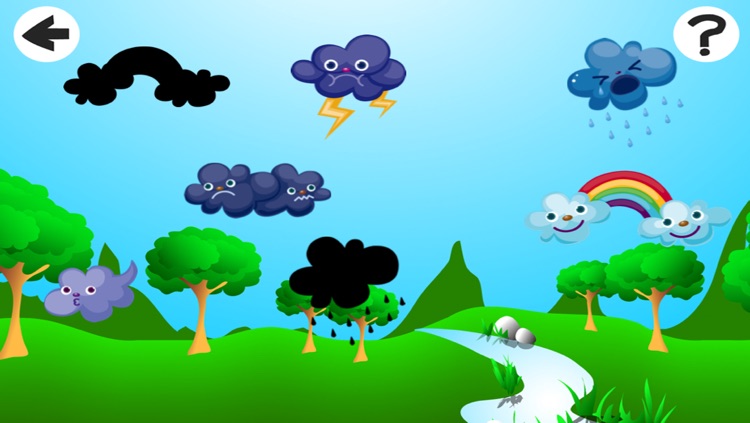 Animated Baby & Kid-s Game To Learn About the Weather in an App First steps for child-ren