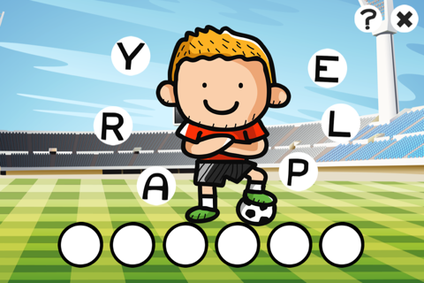 ABC Animated Soccer Cup 2014 Spelling Free Game for School Kids! Playing Fun For Small Children To Learn Spell English Football Words & Players! Education Kids App screenshot 4