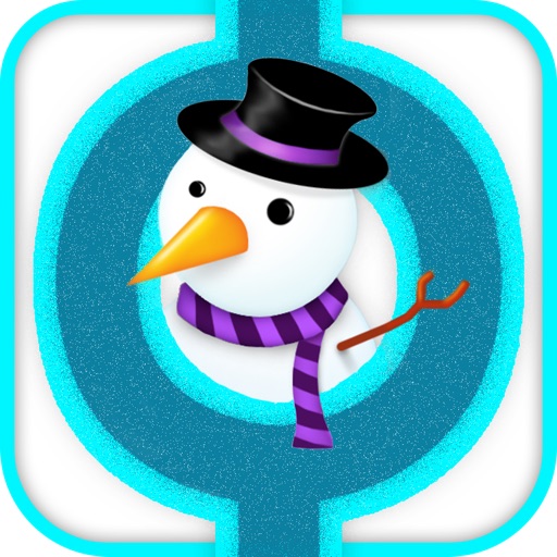 A Snow Man in a line - Hardest Challenging Game iOS App