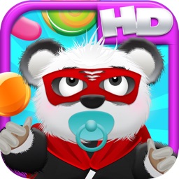 Baby Panda Bears Candy Rain HD -  Fun Cloud Jumping Edition FREE Game!