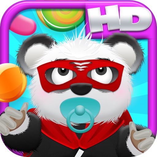 Baby Panda Bears Candy Rain HD -  Fun Cloud Jumping Edition FREE Game!