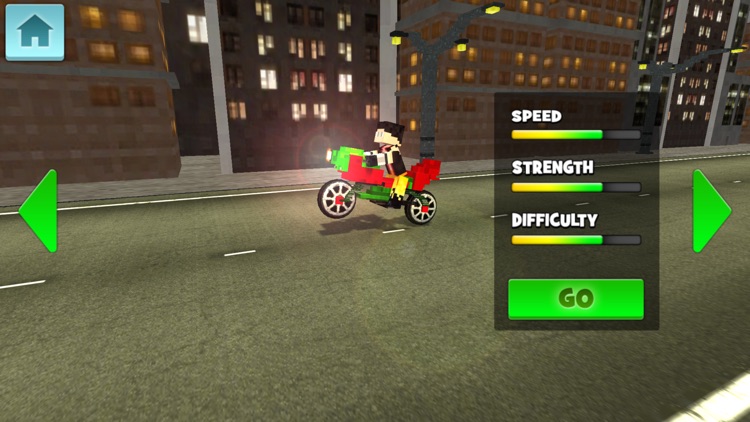 Mine Superbike - Block Motorcycle Racing Game screenshot-3