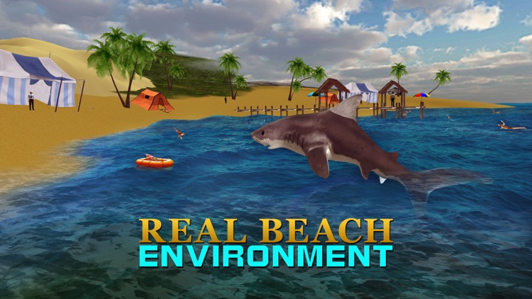 Angry Shark Attack Simulator – Killer predator simulation game screenshot-3