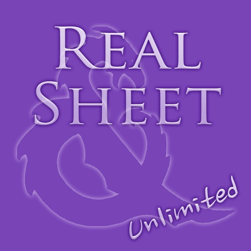 Real Sheet Unlimited: AD&D iOS App