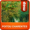 Poitou Charentes, France Map - Smart Solutions