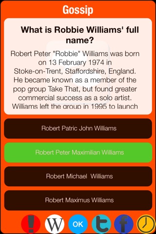 Who is Robbie Williams? screenshot 4