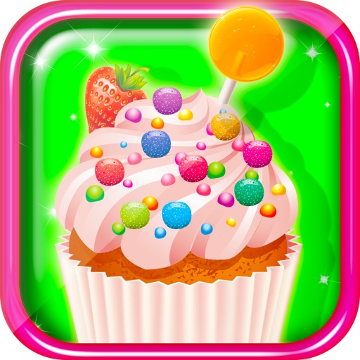 Candy Cupcake Factory - Sweetland cake and donut cooking kitchen Icon