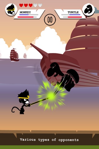 Monkey Fight screenshot 4