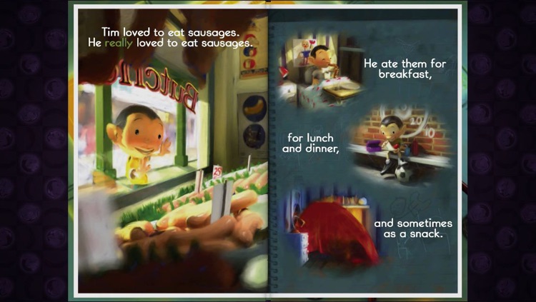 Food Fight! - An Interactive Book by Glenn Melenhorst