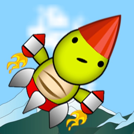 Turtle Fly Free Icon